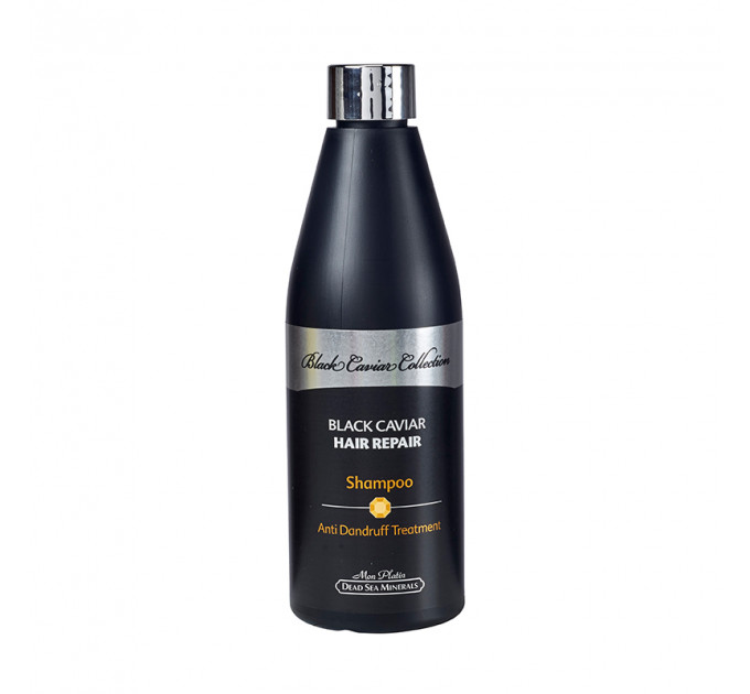 Восстанавливающий шампунь против перхоти с экстрактом черной икры Mon Platin DSM Black Caviar Hair Repair Anti Dandruff Shampoo